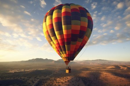 Hot air balloon ride over the Luxor temples – a unique adventure in the skies of history