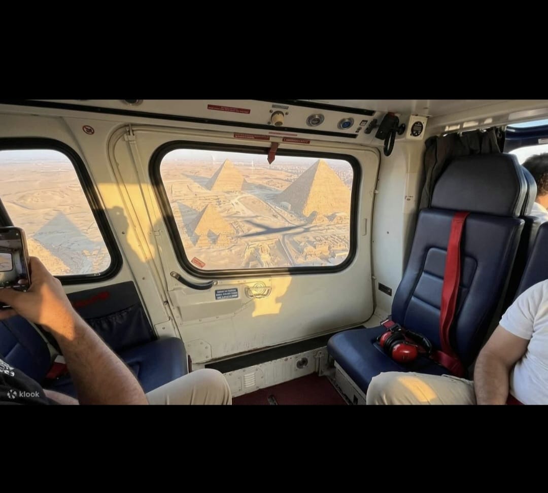 Cairo & Giza Scenic Flight – 40-Minute Aerial Tour with Private Transfers